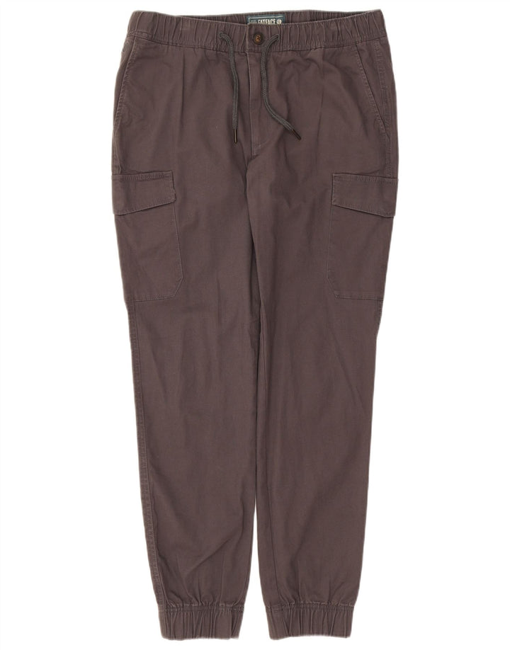 Pantaloni cargo da jogging da uomo Fat Face W34 L29 cotone grigio