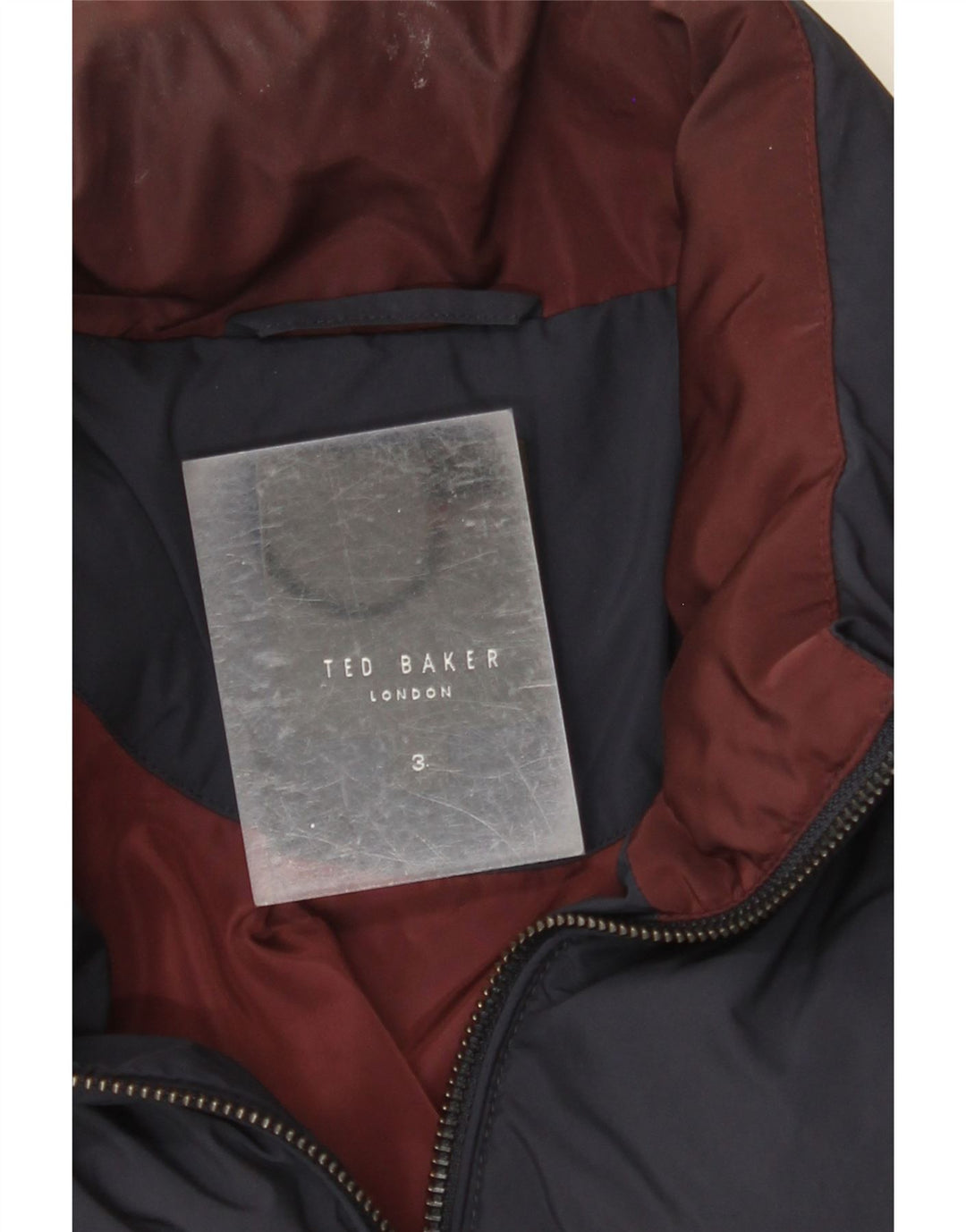 Giacca imbottita da uomo TED BAKER taglia 3 media blu navy