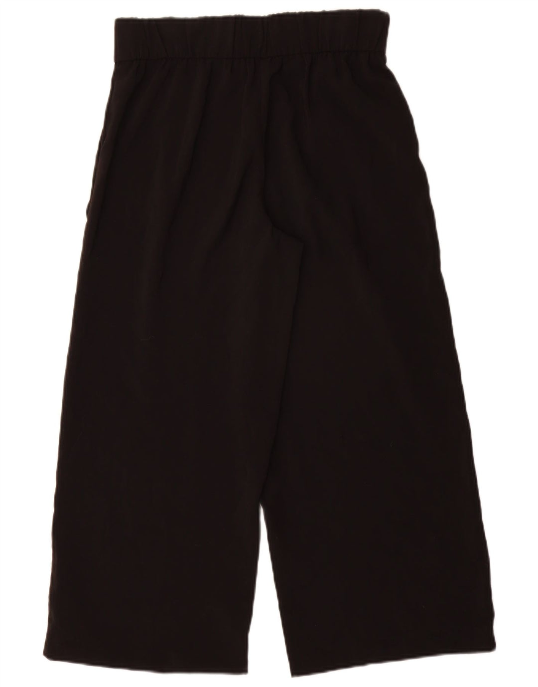 Pantaloni corti da donna Zara a gamba larga piccoli W26 L25 poliestere nero