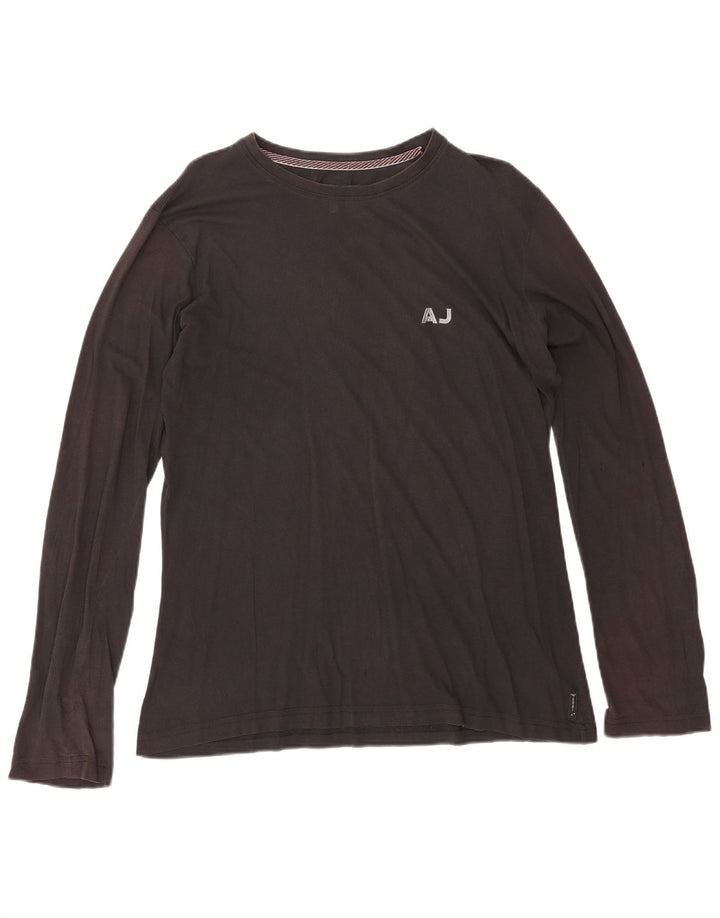 Armani Jeans Uomo Top Manica Lunga 2XL Nero