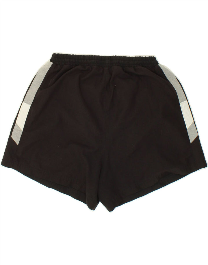 Pantaloncini sportivi da uomo ADIDAS grandi neri in poliestere