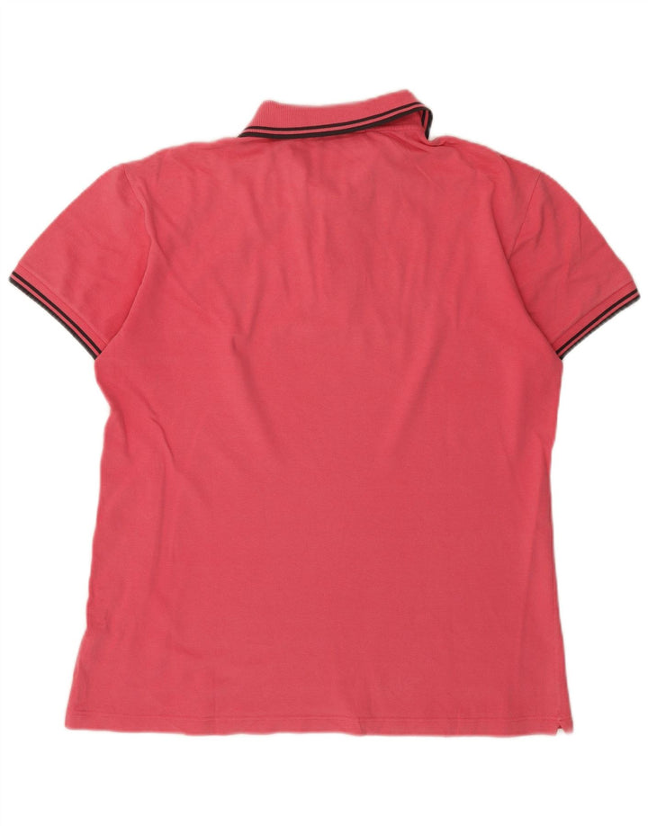 Polo da uomo Fred Perry in cotone rosa medio