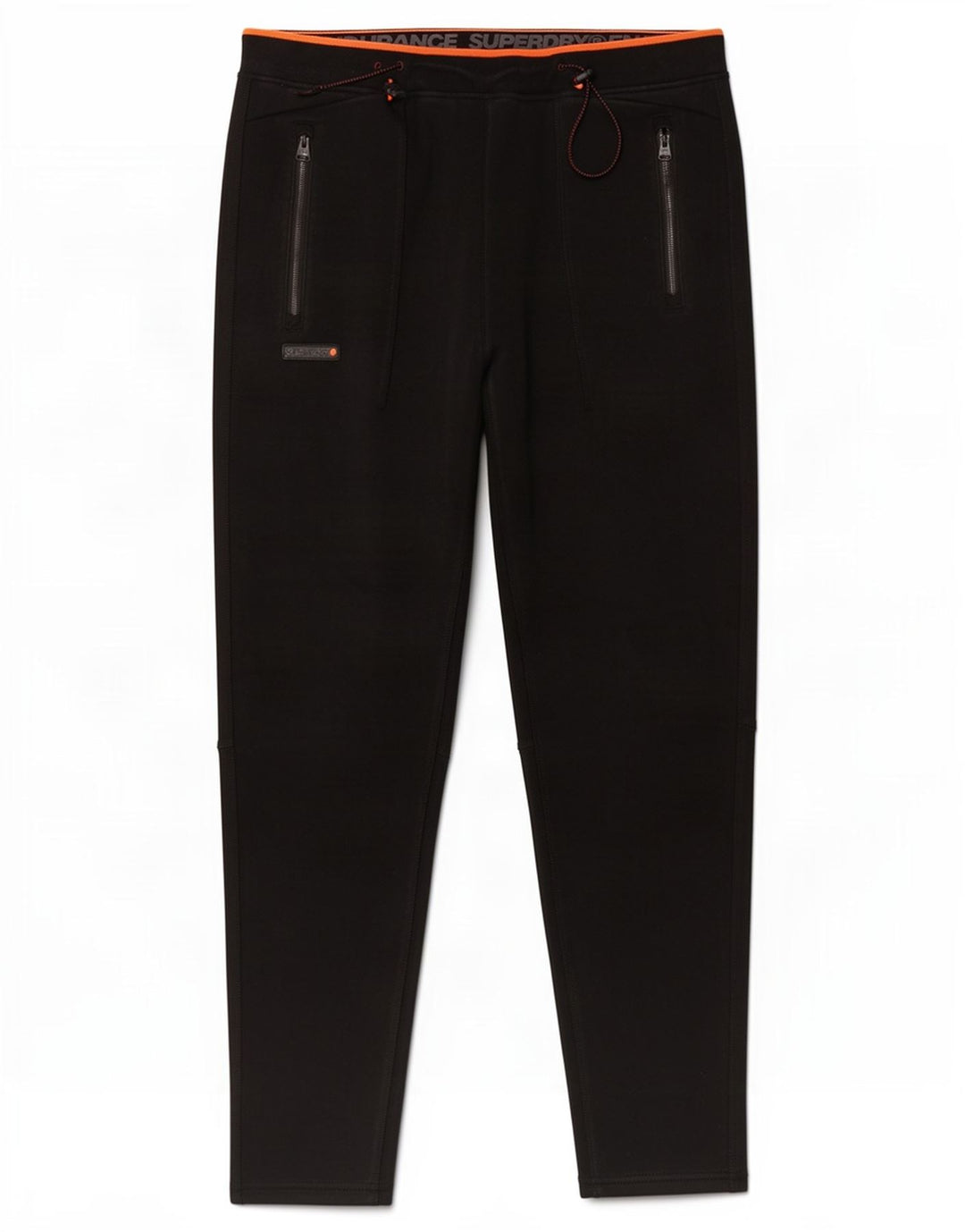 Pantaloni da tuta da uomo Superdry Large in poliestere nero