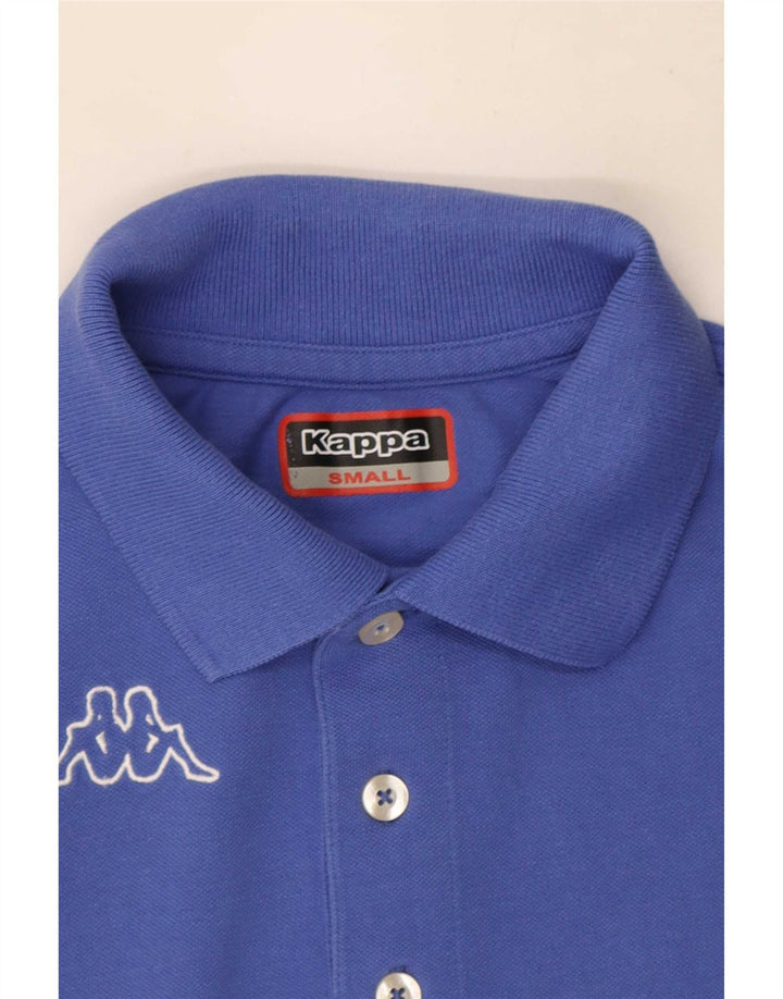 Polo Kappa da uomo piccola blu