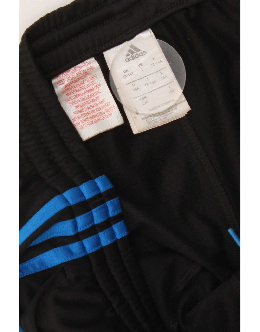 Pantaloni da tuta da ragazzo Adidas Joggers 13-14 anni Poliestere nero