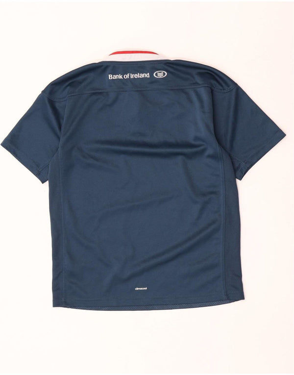 T-shirt grafica ADIDAS Munster Rugby da bambino 13-14 anni blu navy