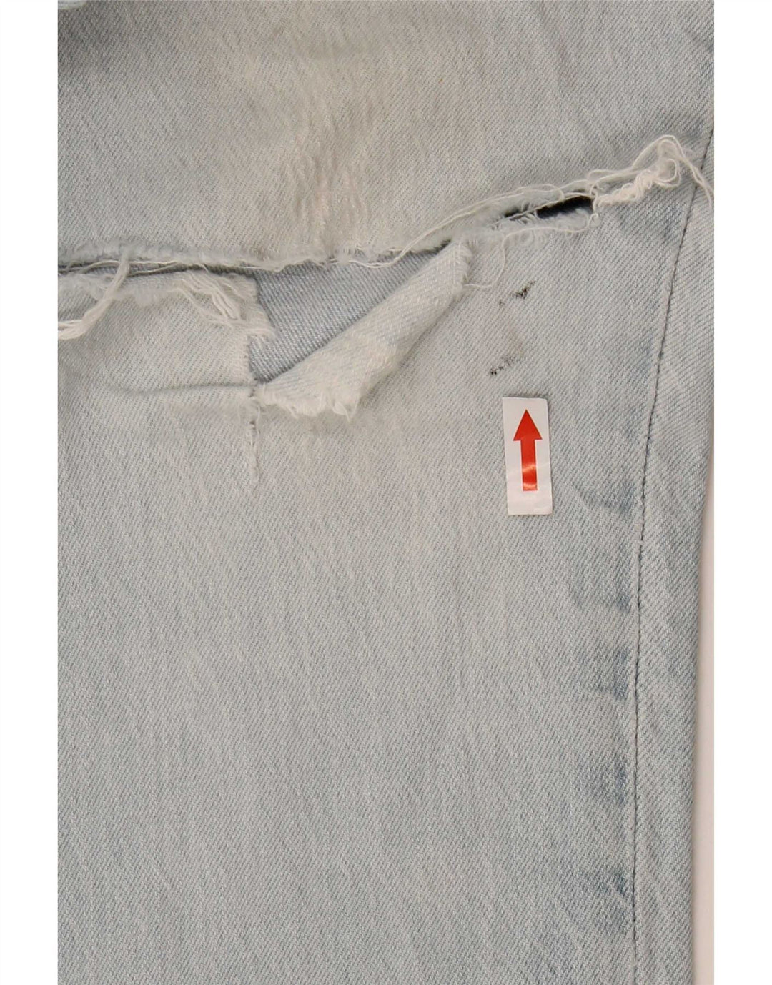 Jeans Levi's Uomo 511 Slim Distressed W38 L32 Cotone Blu