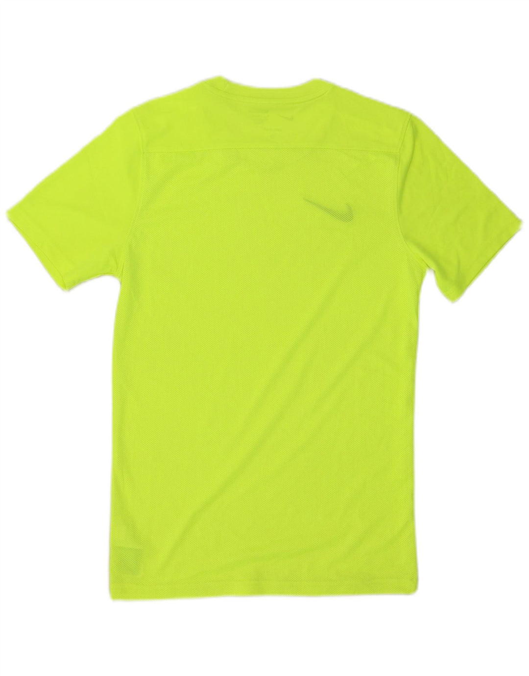 T-shirt Nike Dri Fit Slim da uomo, piccola, in poliestere verde