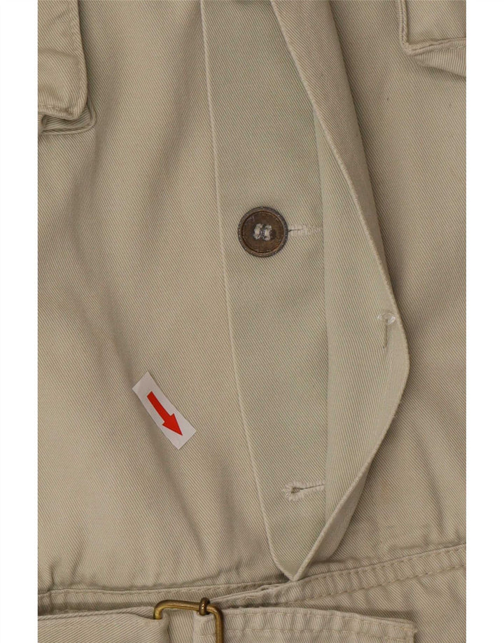 Benetton Giubbotto bomber militare da uomo IT 48 Verde medio