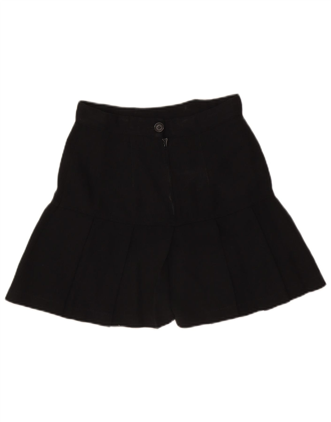 Gonna a trapezio plissettata da donna Patrizia Pepe IT 44 media W28 nera
