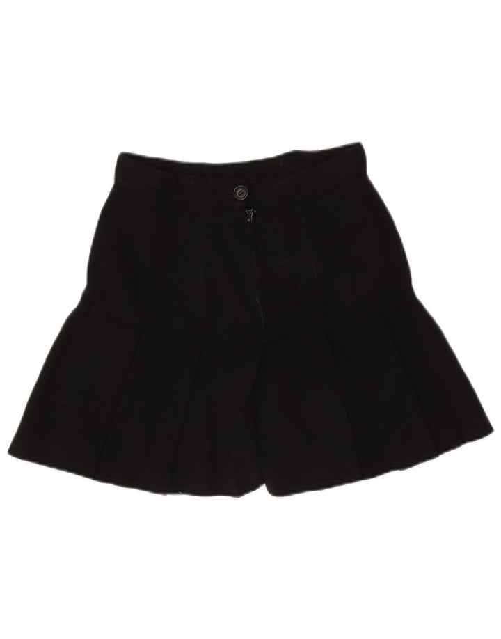 Gonna a trapezio plissettata da donna Patrizia Pepe IT 44 media W28 nera