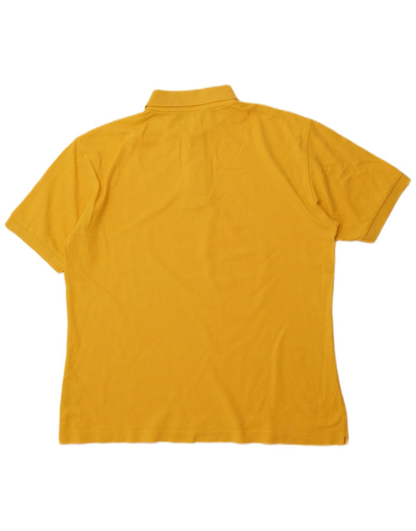 Polo Uomo KAPPA Large in Cotone Giallo