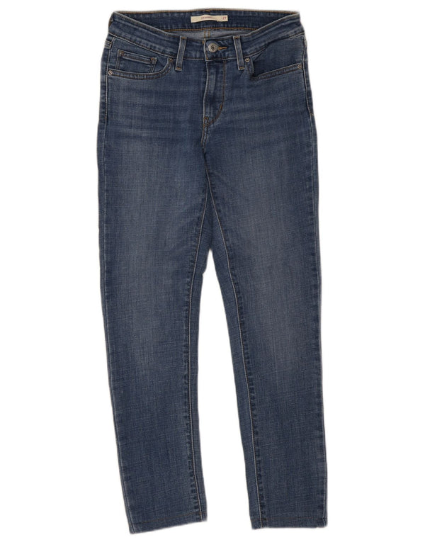 Jeans skinny Levi's 711 da donna W27 L25 Blu