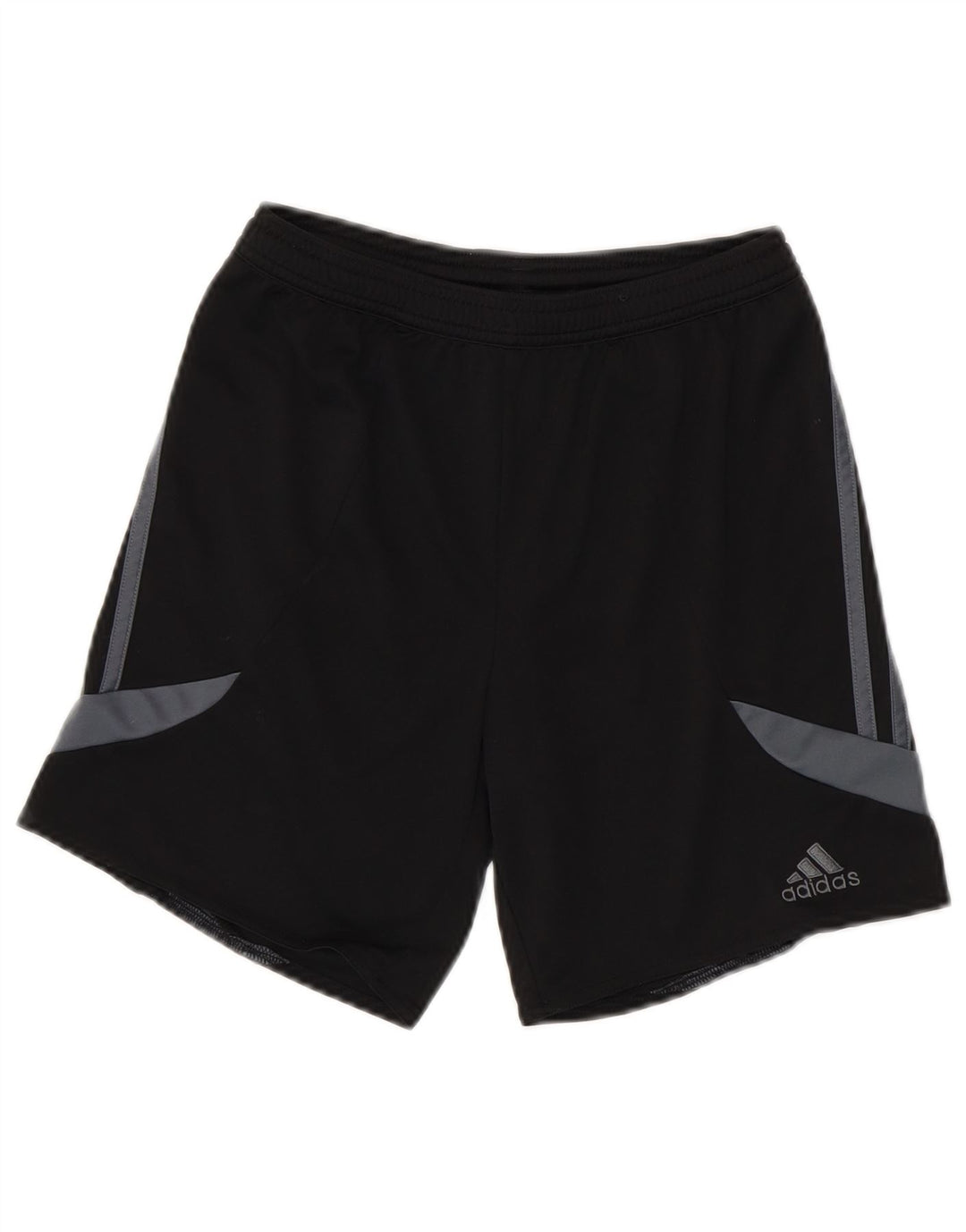 Pantaloncini sportivi ADIDAS da ragazzo Climalite 11-12 anni Large Black Colourblock