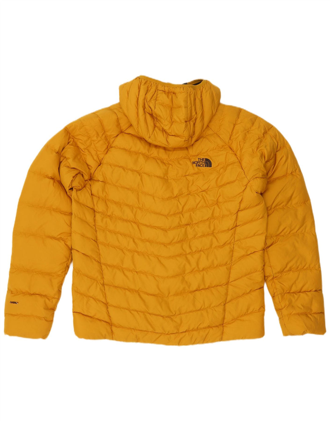 Giacca imbottita con cappuccio da uomo The North Face UK 40 Large Giallo Poliestere