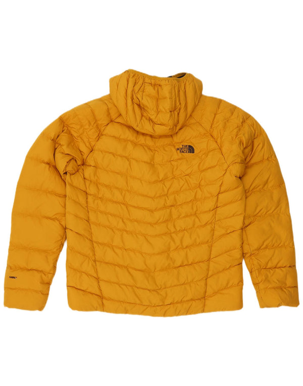 Giacca imbottita con cappuccio da uomo The North Face UK 40 Large Giallo Poliestere