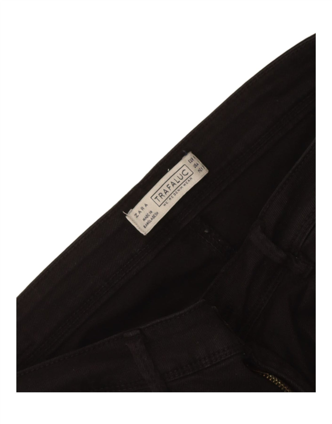 Jeans Zara Trafaluc Slim da donna EU 42 Large W32 L30 Neri