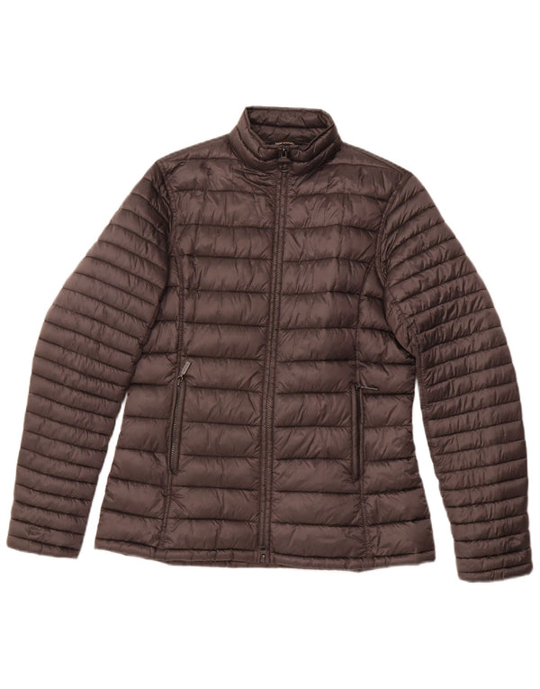 Giacca imbottita scozzese invernale da donna Barbour UK 14 Large Grey Winter