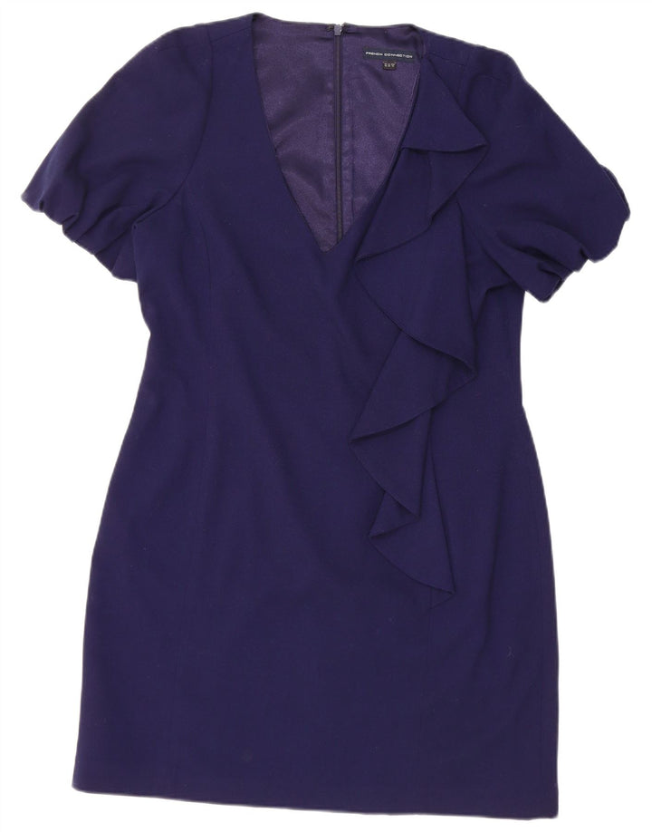Abito tubino da donna French Connection UK 16 grande blu navy