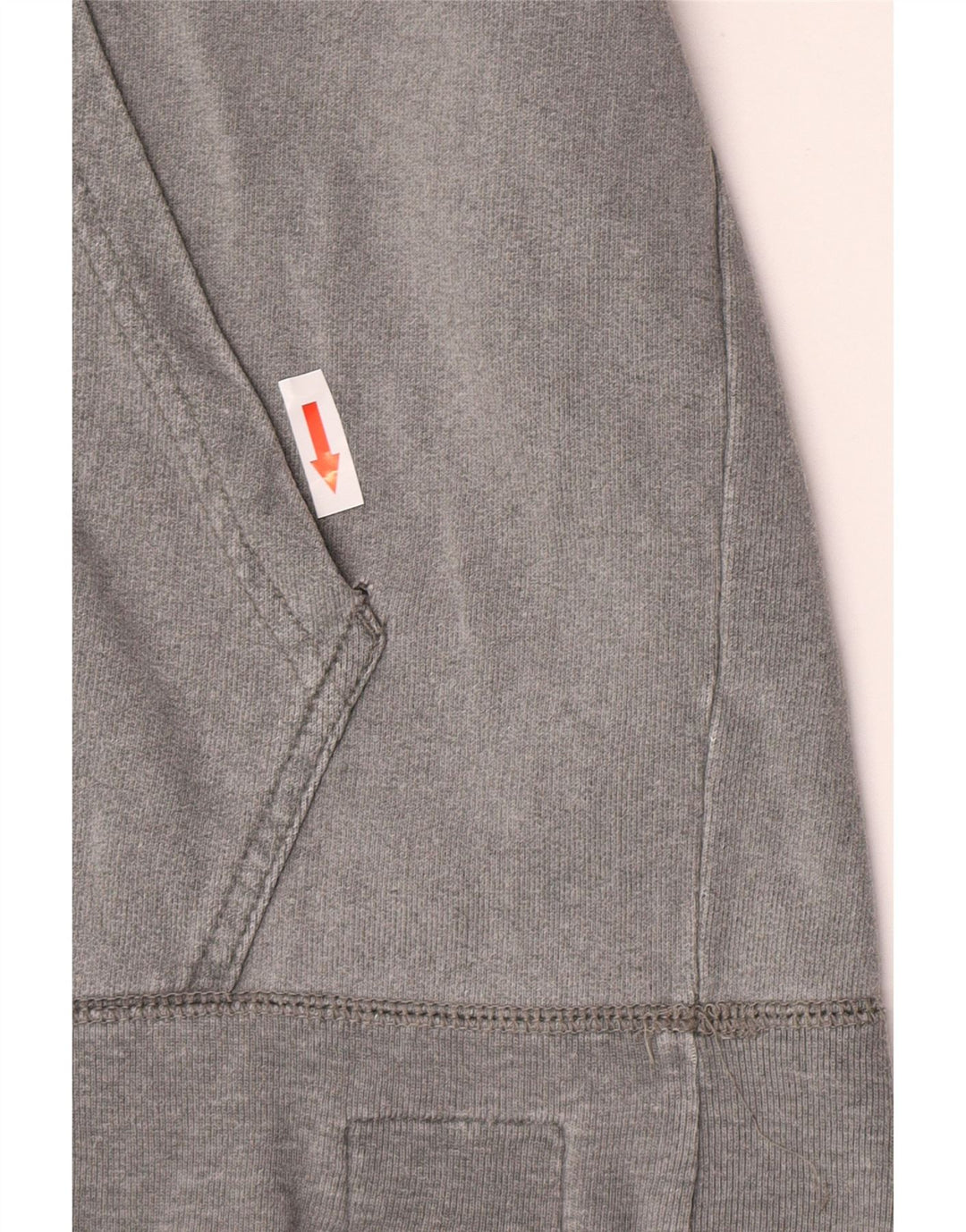 Maglione con cappuccio da uomo Vagabond in cotone grigio medio