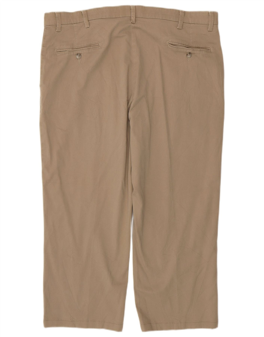 Pantaloni capri dritti da uomo su misura LEE W40 L24 in cotone beige