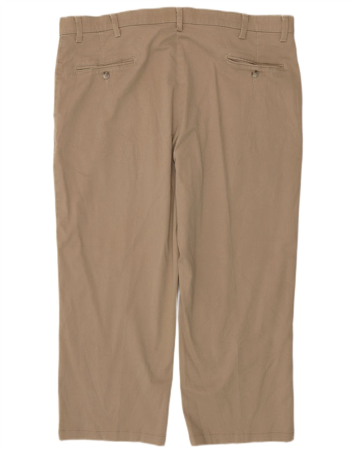 Pantaloni capri dritti da uomo su misura LEE W40 L24 in cotone beige