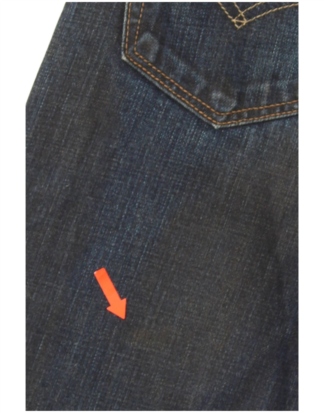 Levi's Uomo 504 Jeans dritti W28 L32 Cotone blu navy