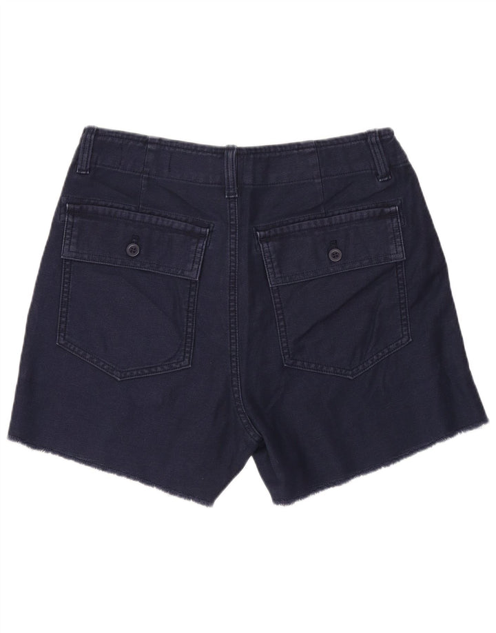 Pantaloncini chino da donna Gap US 4 Small W28 cotone blu navy