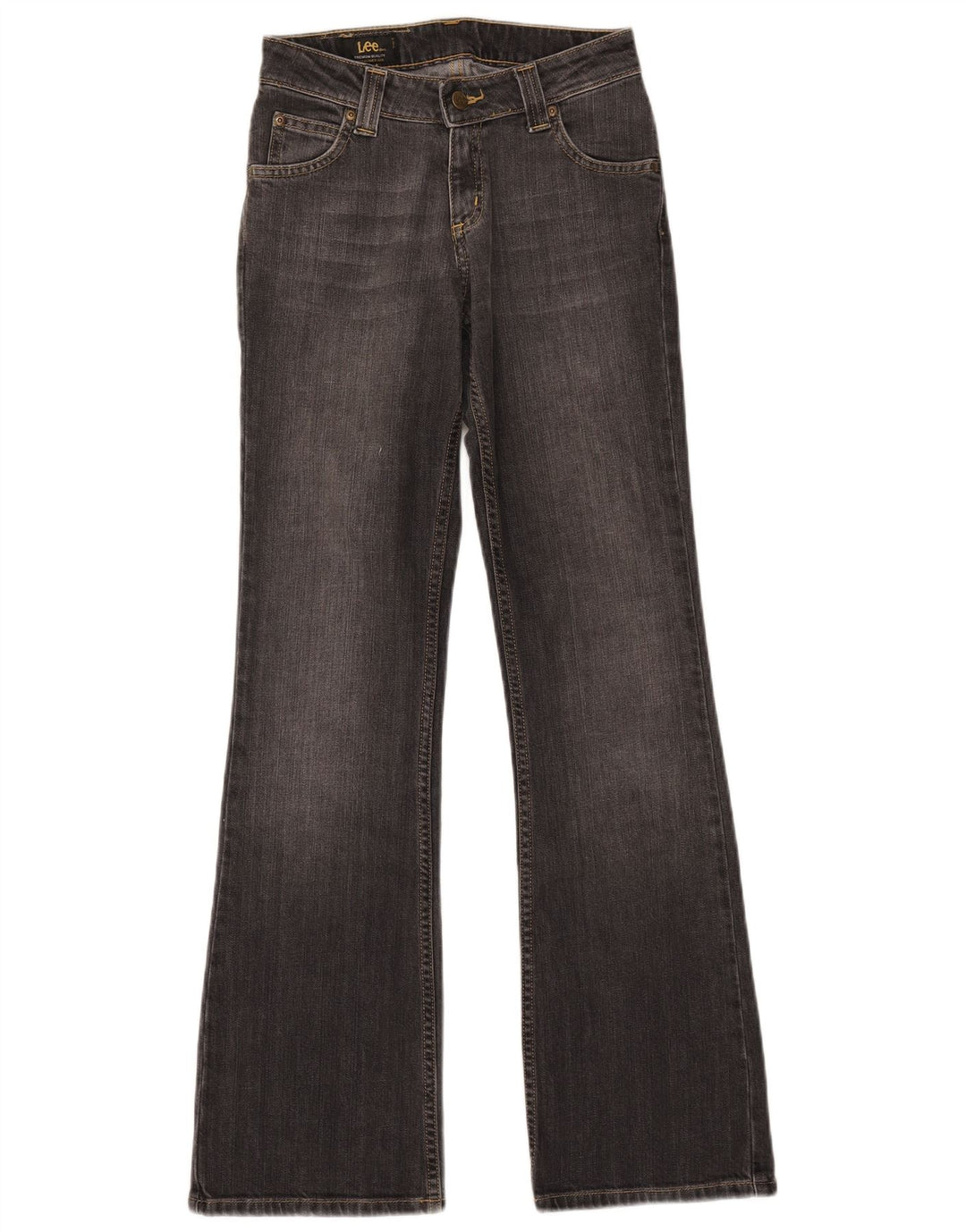 Jeans Lee Desoto Bootcut da donna W27 L33 cotone grigio