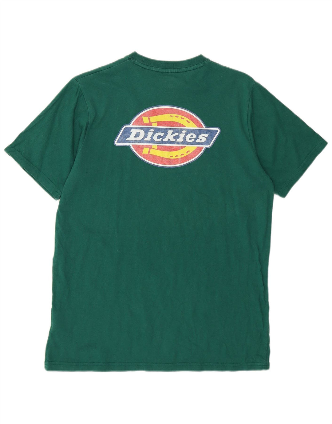 T-shirt grafica da uomo Dickies Top piccola in cotone verde