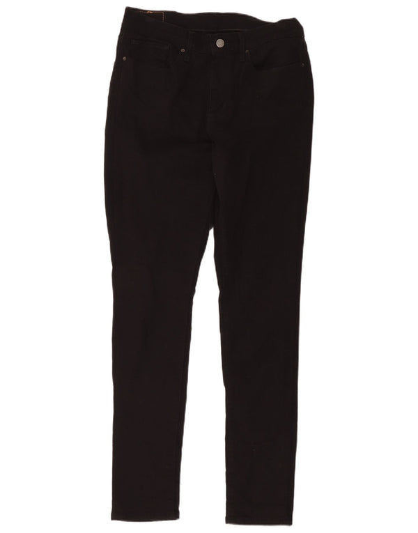 Jeans skinny a vita alta da donna Levi's W30 L32 cotone nero