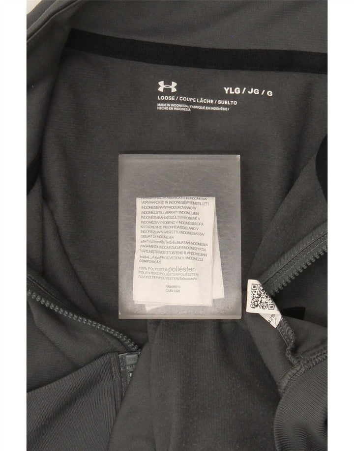 Giacca da tuta da ragazzo Under Armour 11-12 anni Large Grey Colourblock