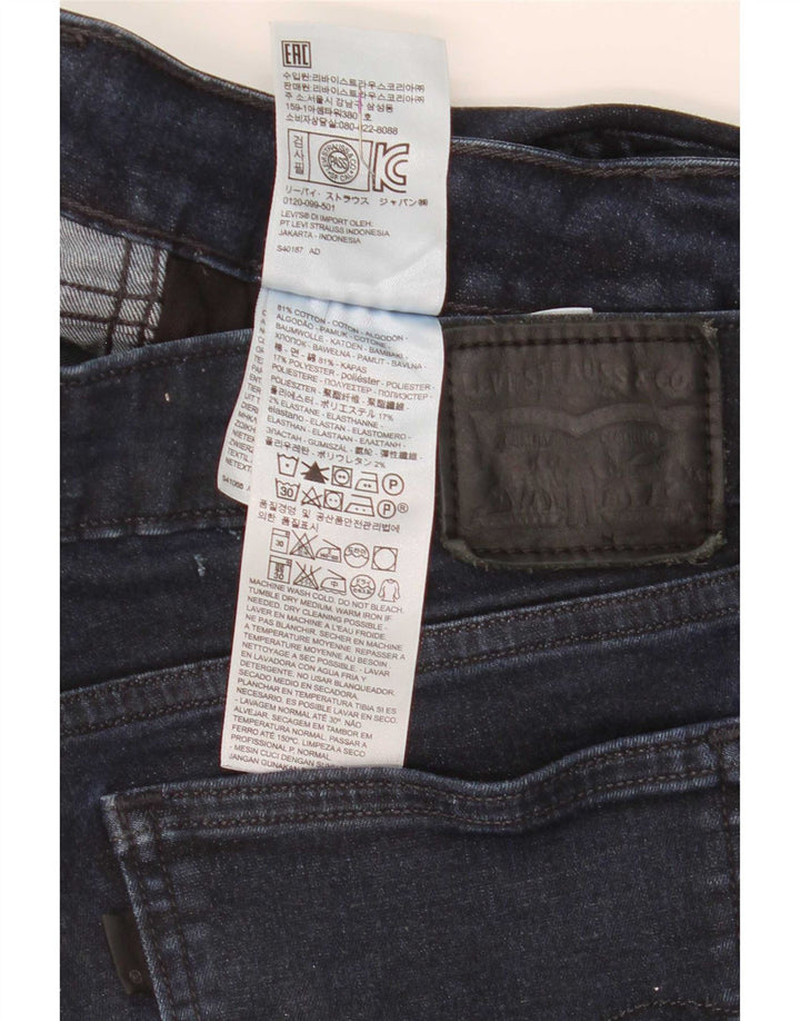 Jeans skinny da donna Levi's W32 L32 in cotone blu navy