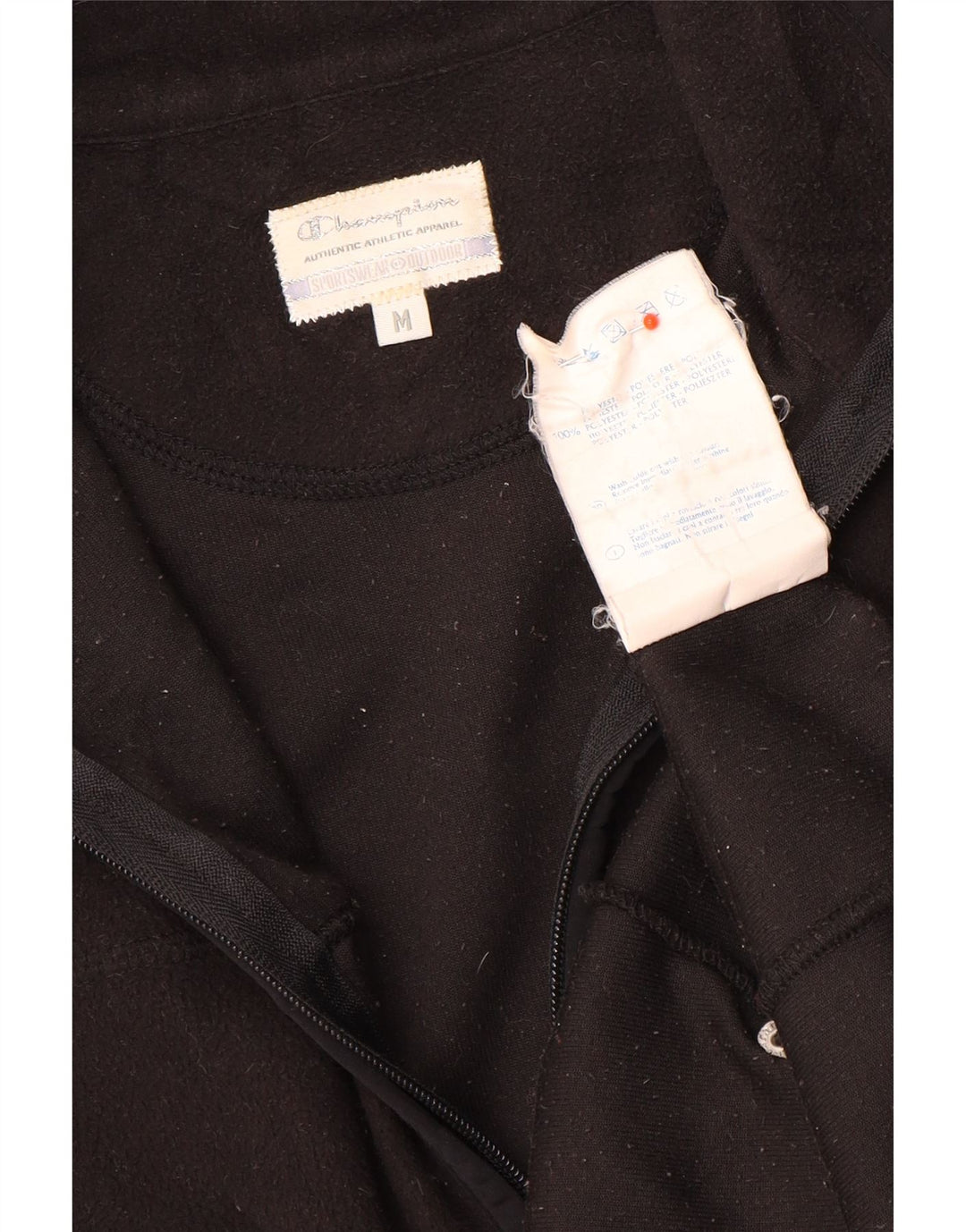 Giacca in pile da donna Champion UK 12 Medium Nero Poliestere