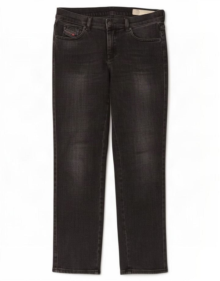 Jeans dritti regolari D-Sandy da donna Diesel W28 L30 neri