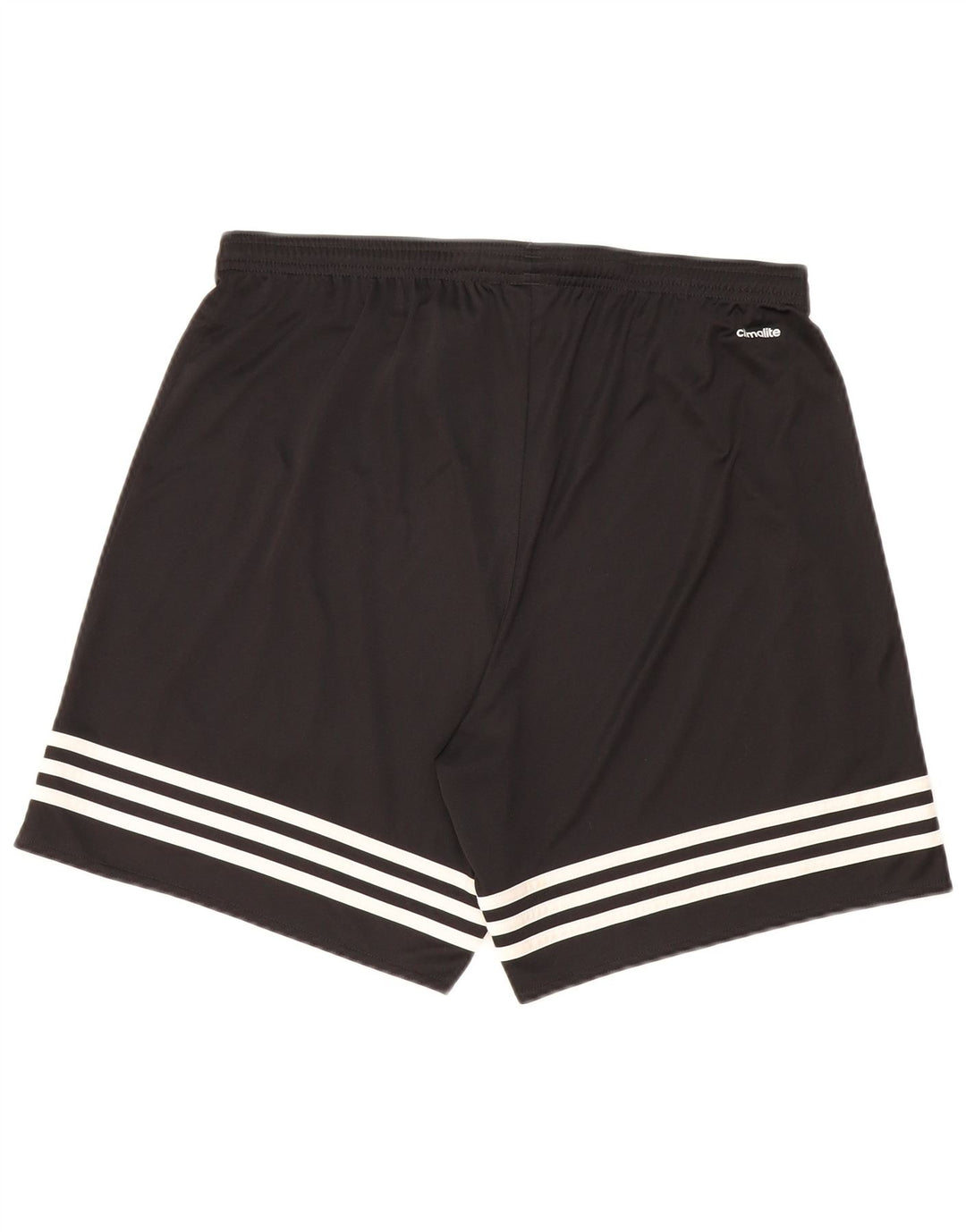 Pantaloncini sportivi Adidas Climalite da uomo grandi in poliestere nero