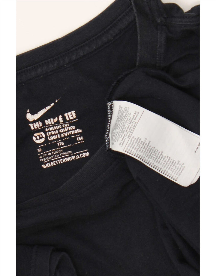 T-shirt da uomo Nike Top 2XL cotone blu navy