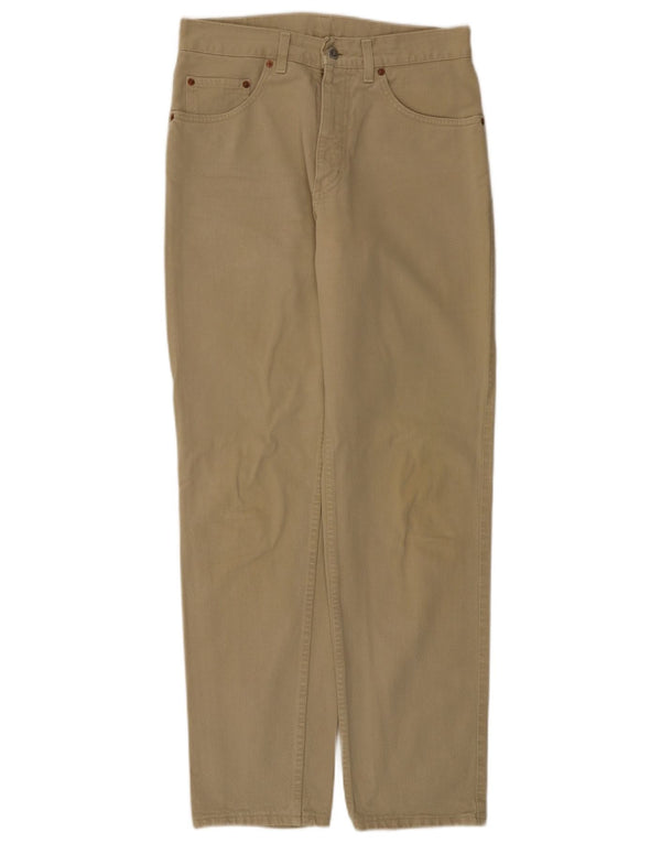 Pantaloni casual dritti da uomo Mustang W31 L32 in cotone beige