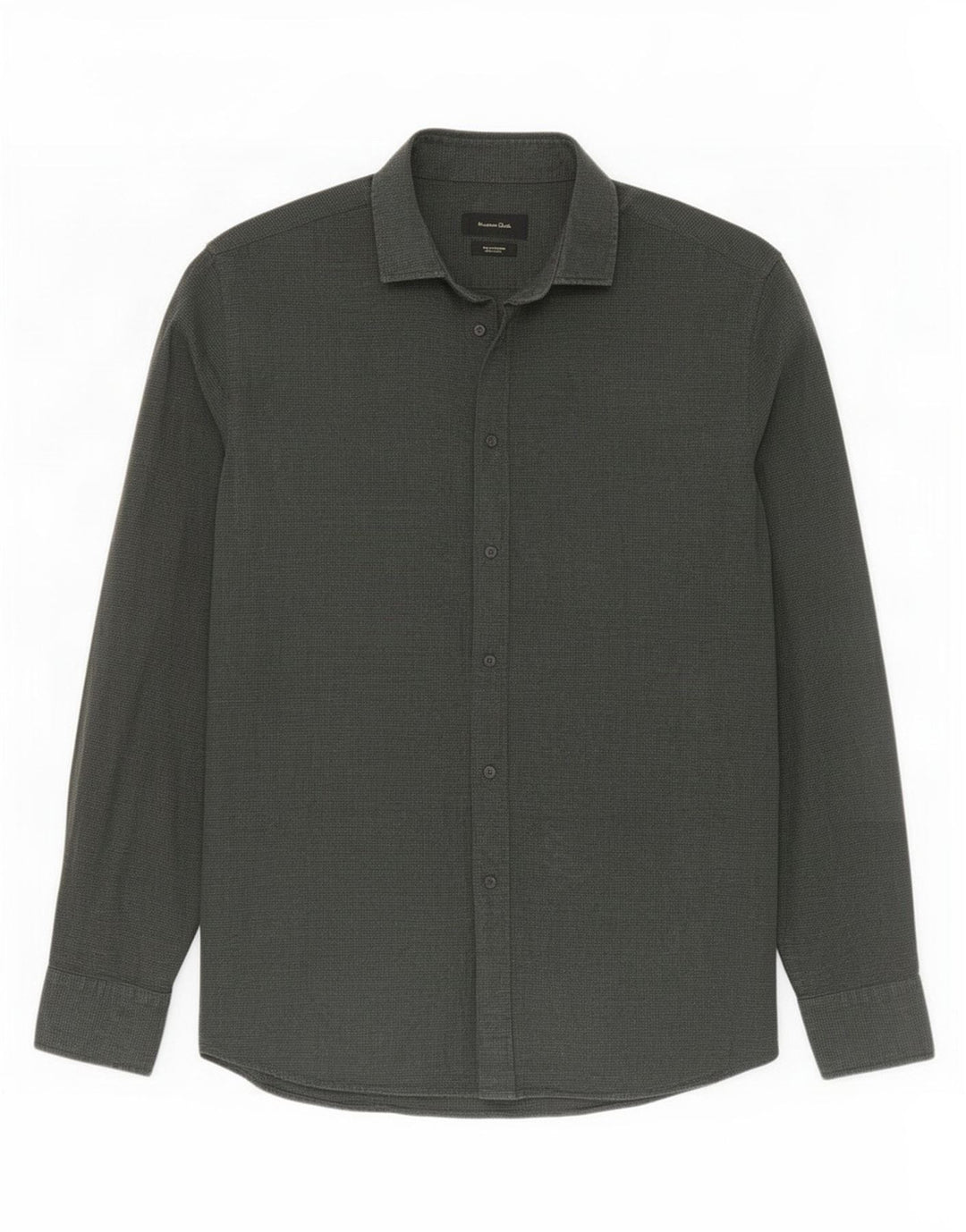 Camicia da uomo Massimo Dutti grande verde