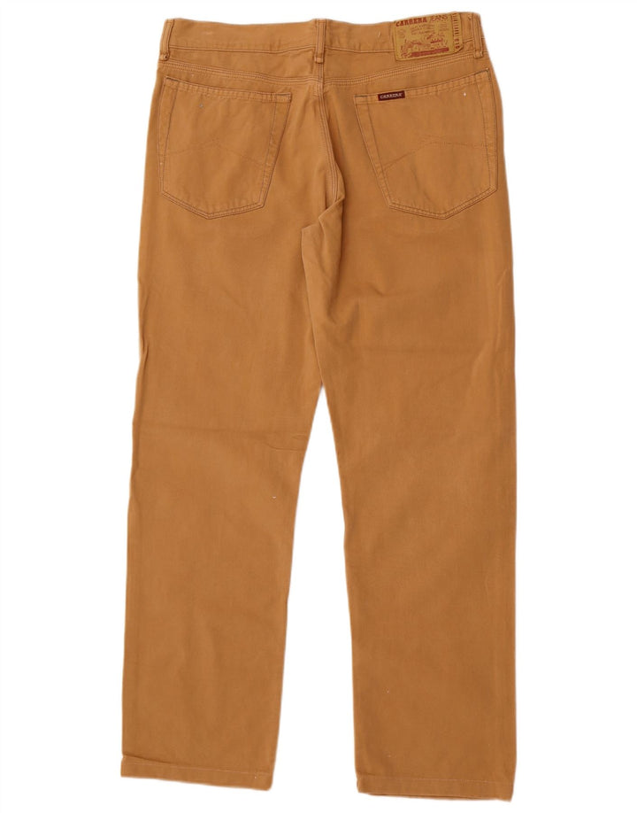 Jeans dritti da uomo Carrera 700 W33 L30 cotone marrone