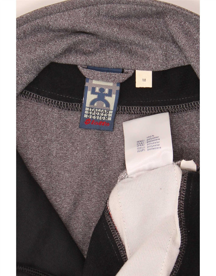 Giacca da ginnastica grafica da uomo Lotto Top giacca color grigio medio