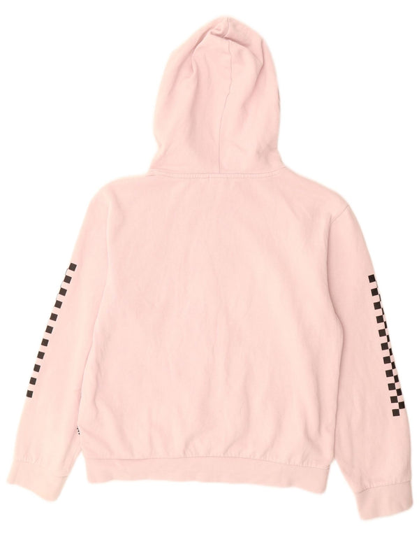 Felpa con cappuccio grafica per ragazze VANS 14-15 anni XL in cotone rosa