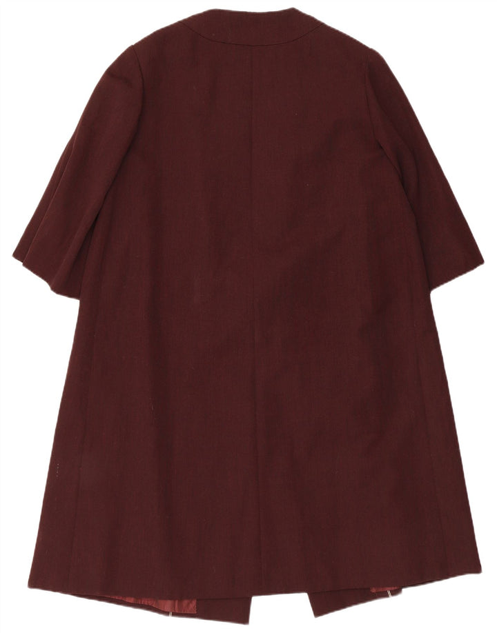 Soprabito da donna VINTAGE UK 14 marrone medio