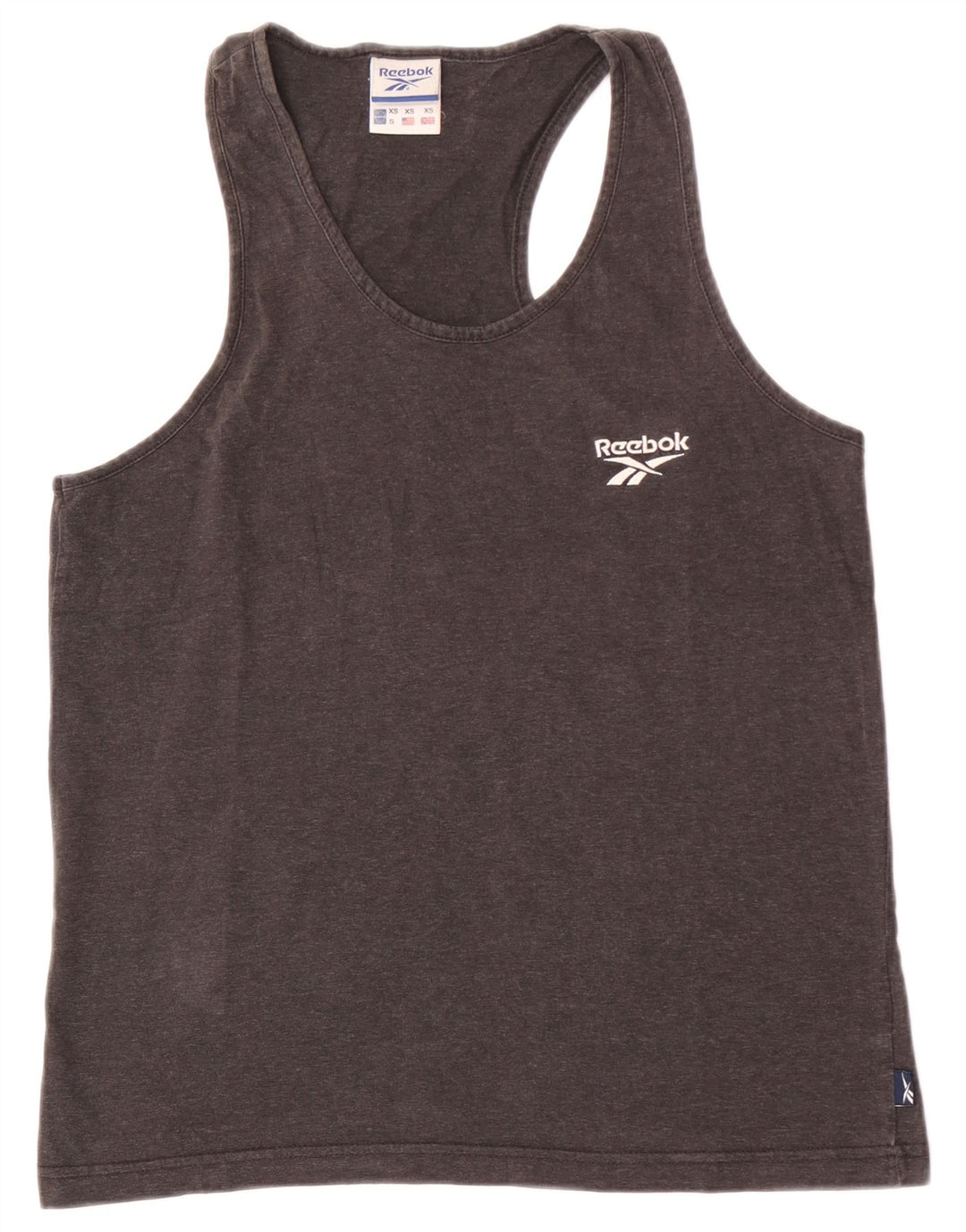 Canotta Reebok da uomo XS in cotone grigio