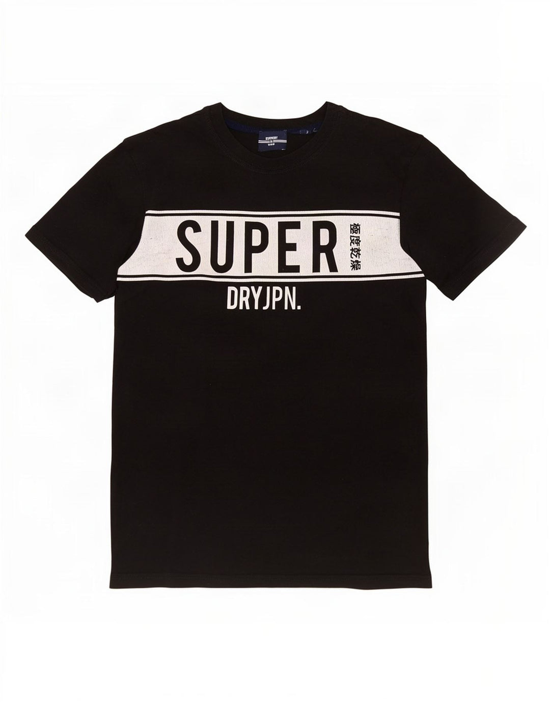 T-shirt grafica da uomo Superdry Top Small Black Colourblock