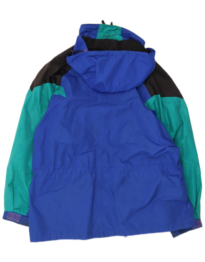 Giacca da sci oversize con cappuccio da uomo Columbia UK 38 Colorblock blu medio