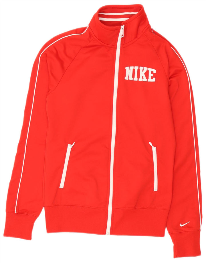 Giacca da tuta da donna Nike UK 10 piccola rossa