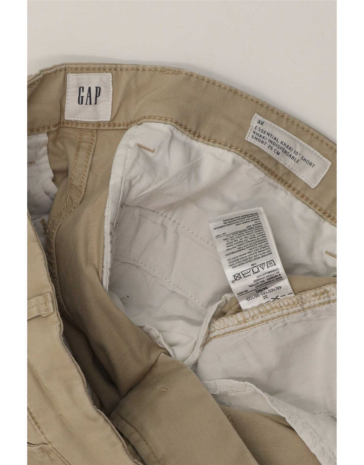 Pantaloncini chino da uomo Gap W32 cotone kaki medio