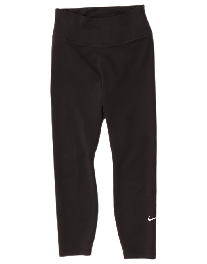 Leggings Nike Dri Fit Crop da donna UK 4 XS neri