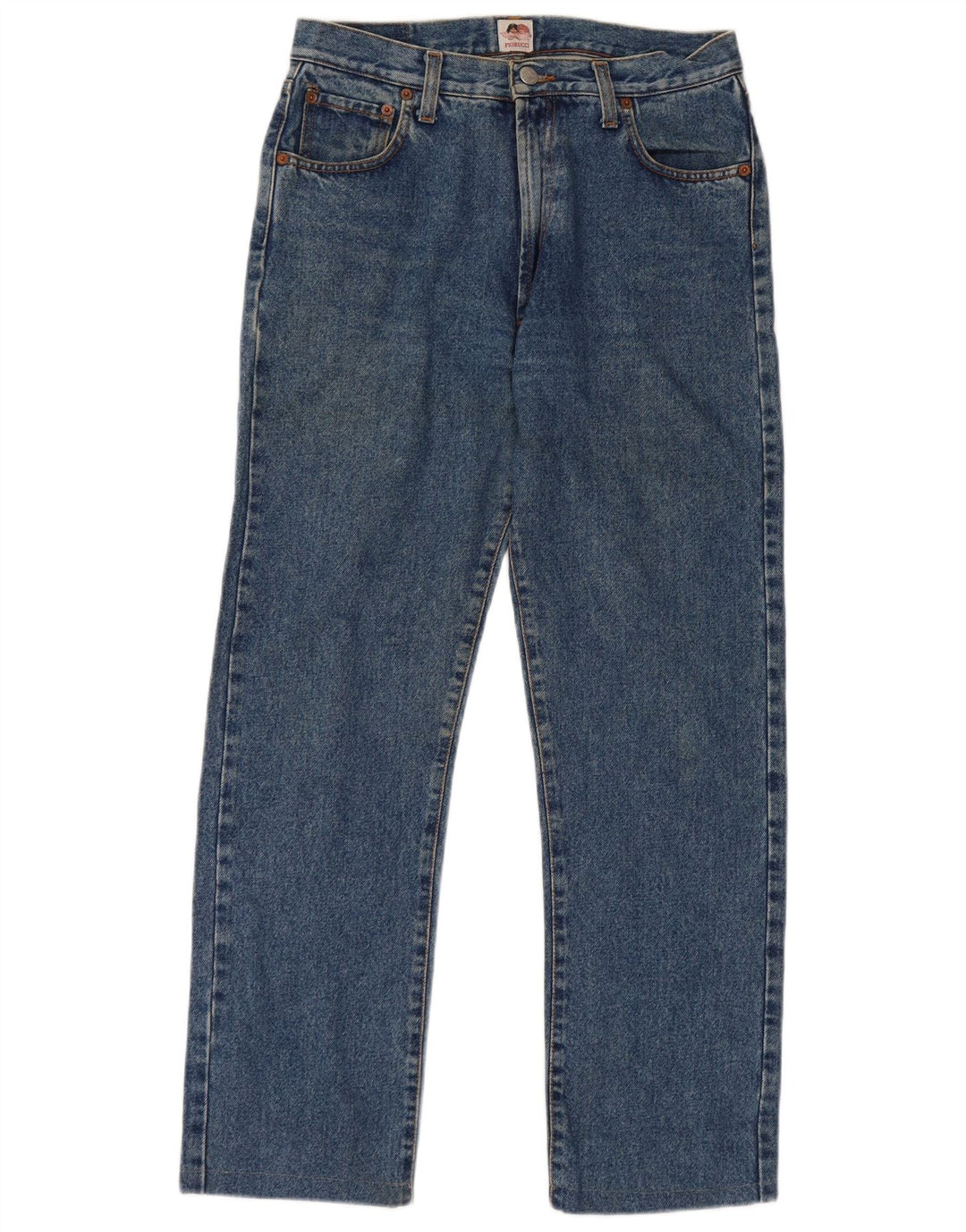 FIORUCCI Jeans dritti da donna W31 L28 Blu cotone